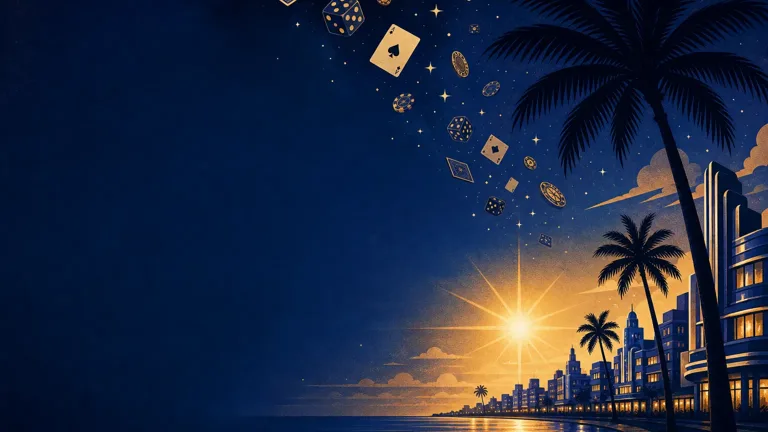 Florida casino illustration